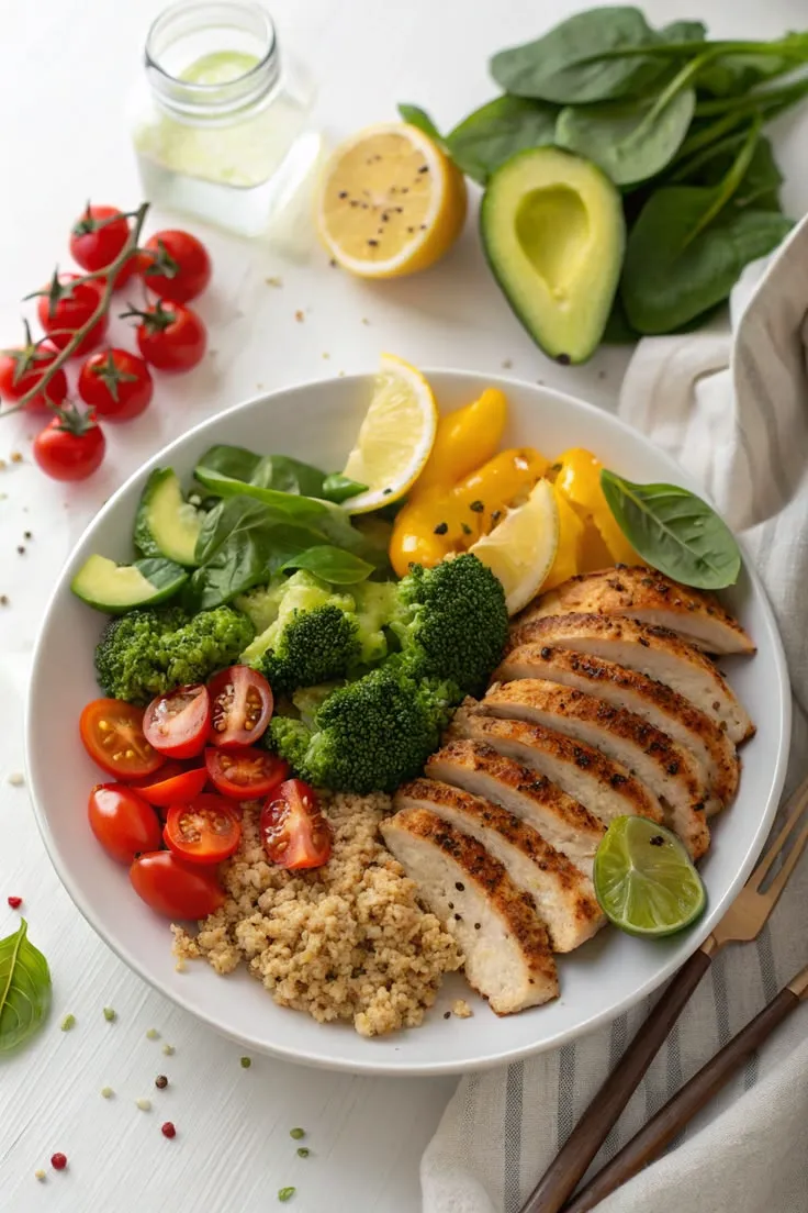 Quality home-cooked meal with fresh ingredients